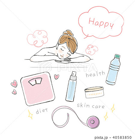 女性 美容 イメージセット 40583850