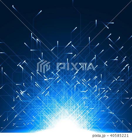 geometrically moving particules with energy trails. 40585221