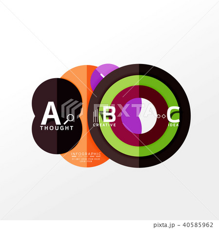 Infographic option banner 40585962