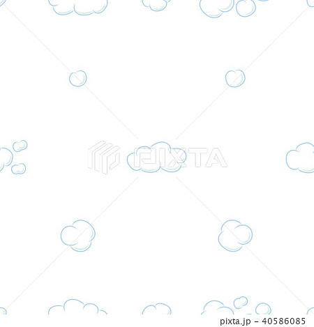 Seamless pattern background with clouds. 40586085