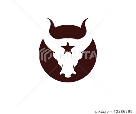 Taurus Logo Template vector icon Taurus Logo Template vector icon 40586299