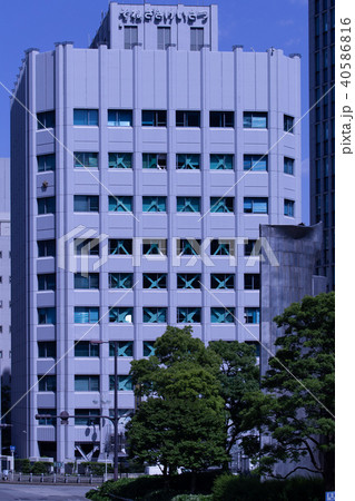 大阪府大阪市、曽根崎警察署前風景。 大阪府大阪市、曽根崎警察署前風景。 40586816