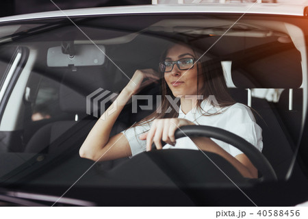 attractive young Caucasian woman attractive young Caucasian woman 40588456