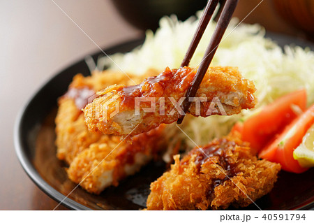 ロースとんかつ 40591794