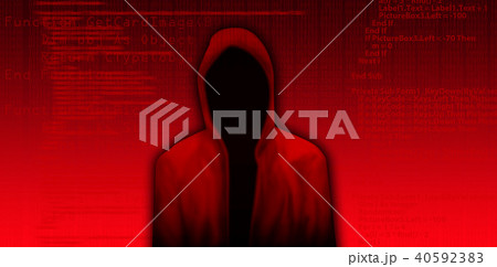 ハッカーイメージ 40592383