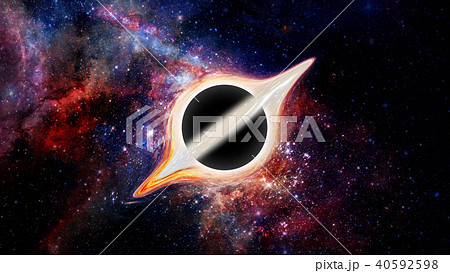 Black hole. Elements of image furnished by NASA 40592598