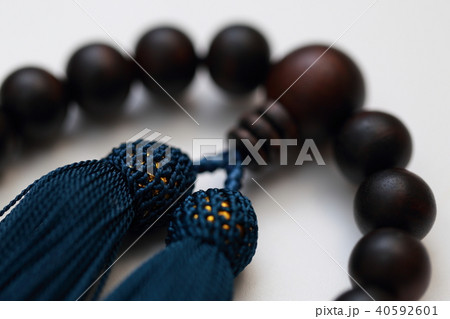 数珠 (紳士用 お通夜 お葬式 法事 供養 法要 葬儀 四十九日 初七日 御霊前 御仏前 小物) 40592601