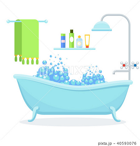 bathroom interior on white bathroom interior on white 40593076