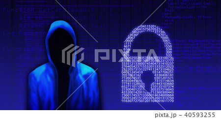 ハッカーイメージ 40593255