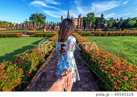 Wat Mahathat Temple is UNESCO World Heritage Site 40593326