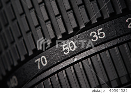 Zoom camera lens closeup 40594522