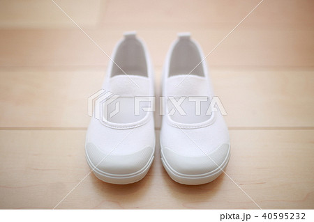 上履き (保育園 幼稚園 教室 フローリング 床 うわばき 室内履き ルームシューズ 制服 保育女) 40595232