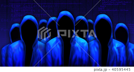 ハッカーイメージ ハッカーイメージ 40595445