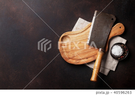 Butcher. Vintage meat knife 40596263