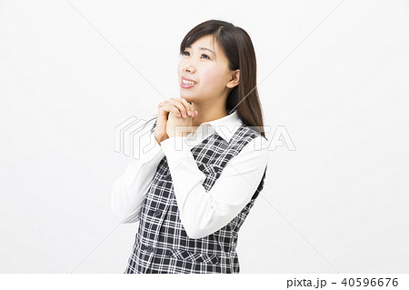 事務服を着た女性 事務服を着た女性 40596676