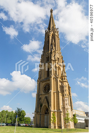Tower of the Garrison Church in Metz 40596977