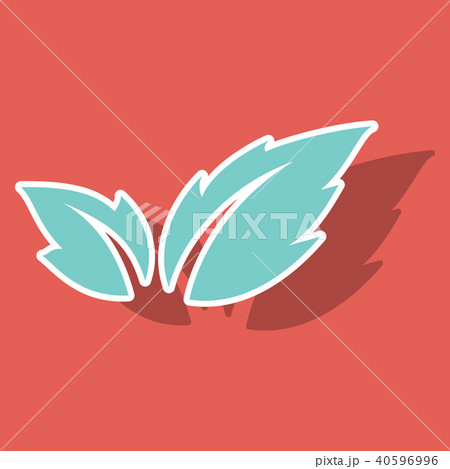 Fresh basil leaves icon. basil leaves Fresh basil leaves icon. basil leaves 40596996