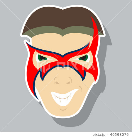 Superhero in Action. Superhero character .  40598076