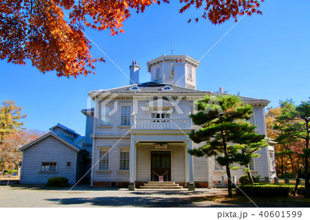 秋の天鏡閣（福島県・猪苗代町） 40601599