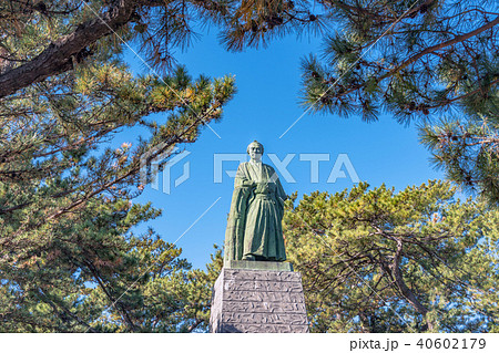 桂浜 坂本龍馬像 桂浜 坂本龍馬像 40602179