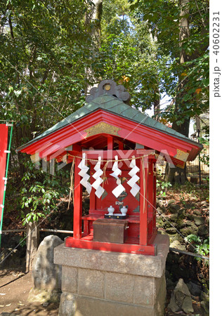 世田谷散歩：世田谷八幡宮　境内社・厳島神社 40602231