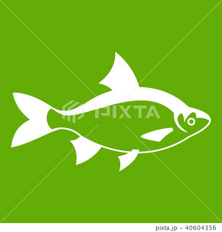 River fish icon green 40604356