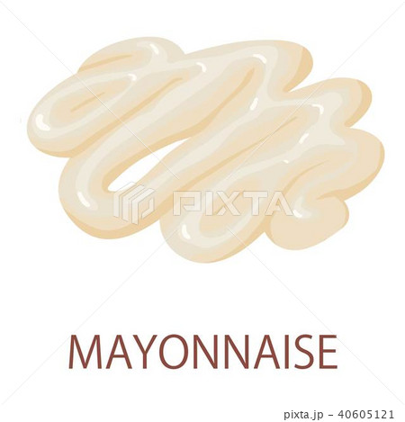 Mayonnaise icon, isometric style 40605121