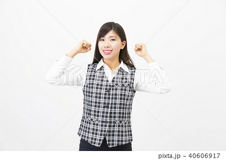 事務服を着た女性 事務服を着た女性 40606917