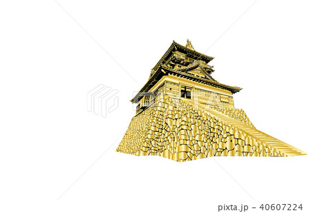日本の城現存天守丸岡城金 日本の城現存天守丸岡城金 40607224