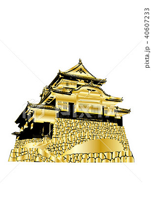 日本の城現存天守備中松山城金 40607233
