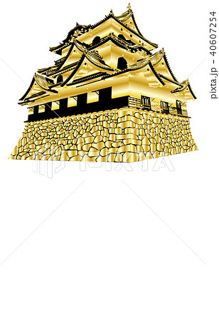 日本の城現存天守彦根城金 40607254