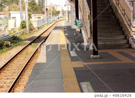 東福生駅ホームの川越方面(2) 東福生駅ホームの川越方面(2) 40610426
