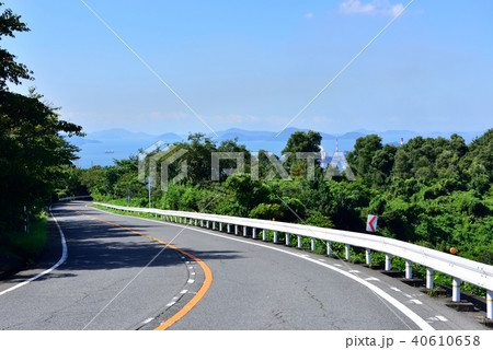 鷲羽山スカイライン（岡山県倉敷市） 40610658