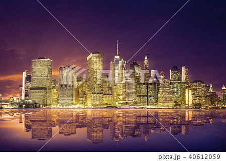 amazing view of the Lower Manhattan amazing view of the Lower Manhattan 40612059