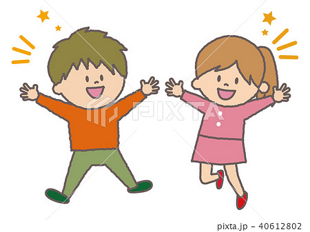 男の子と女の子 男の子と女の子 40612802