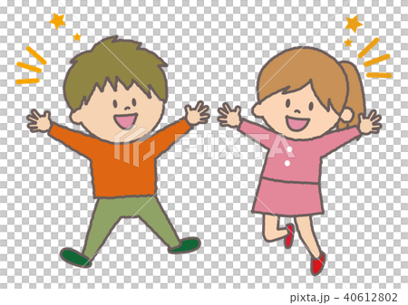 男の子と女の子 男の子と女の子 40612802