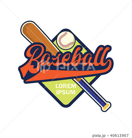 baseball logo, vector illustration 40613907