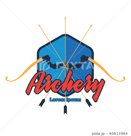 archery logo, vector illustration archery logo, vector illustration 40613964