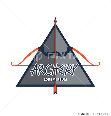 archery logo, vector illustration archery logo, vector illustration 40613965