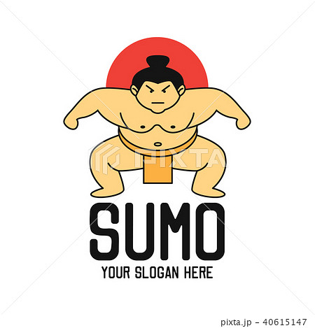sumo logo, vector illustration 40615147