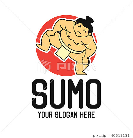 Sumo Logo Vector Illustrationのイラスト素材