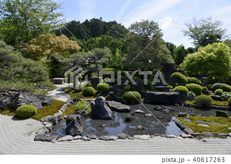 妙満寺　雪の庭 40617263