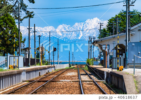 《富山県》雨晴駅・氷見線 《富山県》雨晴駅・氷見線 40618637