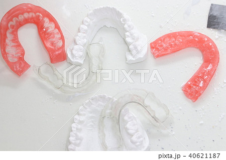 歯科模型とかみ合わせ 40621187