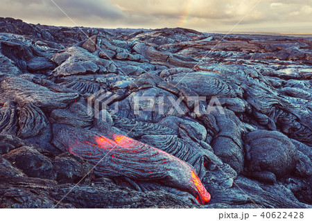 Active volcano Active volcano 40622428
