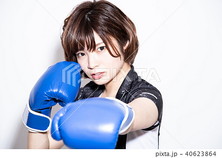 ボクシング　女性 40623864