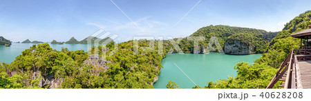 Panorama Thale Nai or Blue Lagoon (Emerald Lake) 40628208