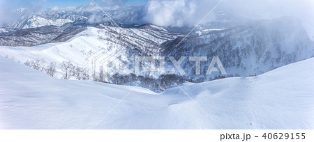 大日ヶ岳山頂からの雪景色パノラマ展望！（阜県郡上市）※作品コメント欄に撮影位置 40629155