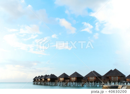 モルディブ・美しい海 40630200