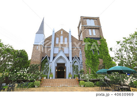 東武トレジャーガーデンの教会 40630969